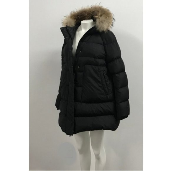 ADD - Down Jacket with fur collar Size 12 NWOT - Picture 4 of 4